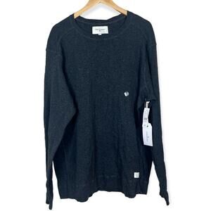 MODERN AMUSEMENT Dark Gray Knit Shirt Long Sleeve Pacsun Sweatshirt Mens XL NWT